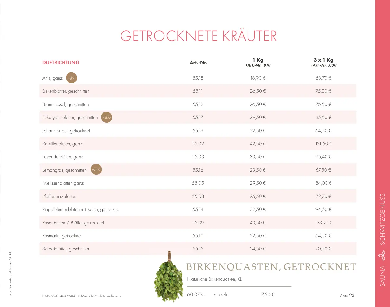 Achatz Produktwelt 2027 | 2029, Seite 23 von 92